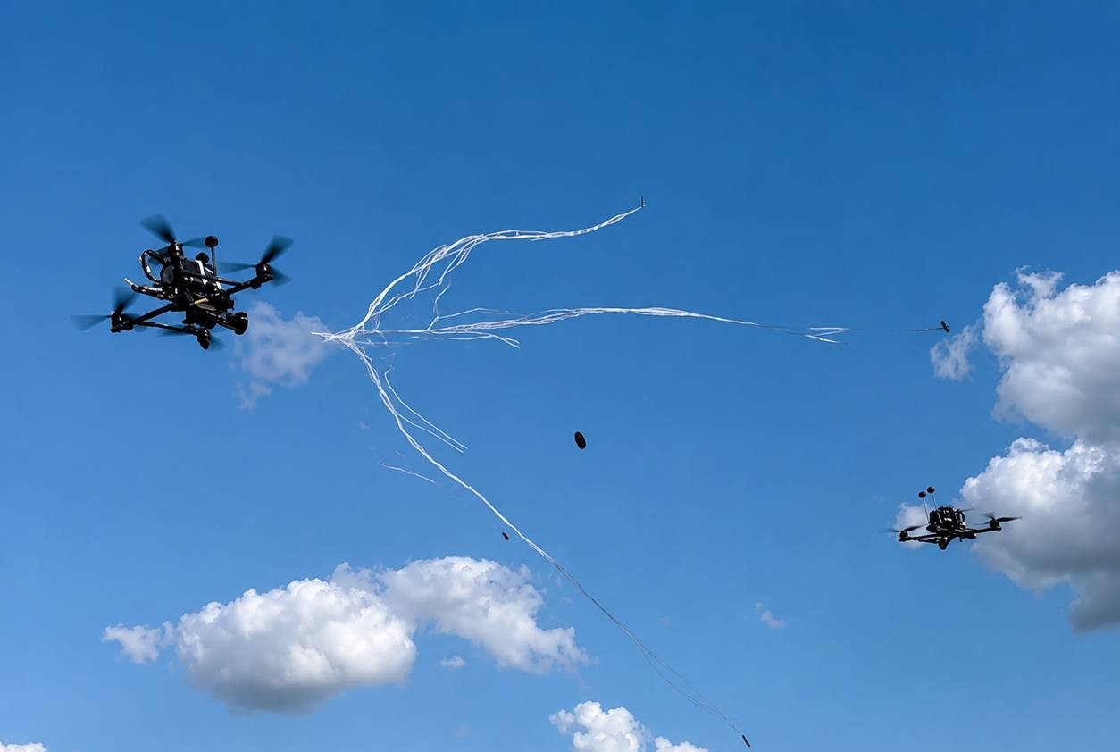 WINFLY представила перехватчик Spider с сетевой системой захвата и автономным возвратом