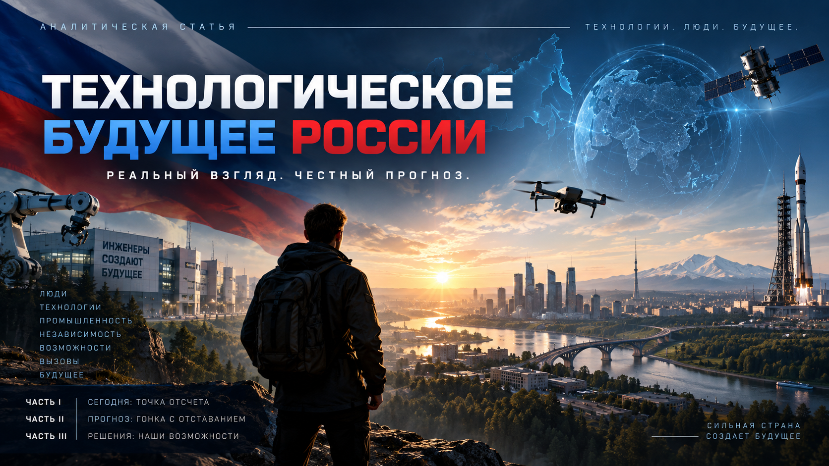 Технологическое будущее России: честный разговор без иллюзий ← лучший вариант.
