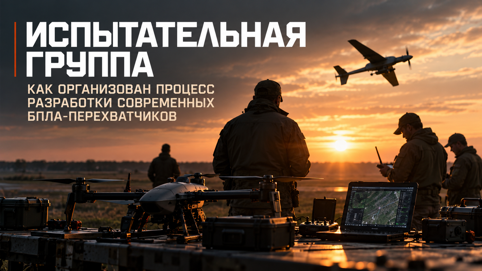 Испытательная группа: как организован процесс разработки современных БПЛА-перехватчиков