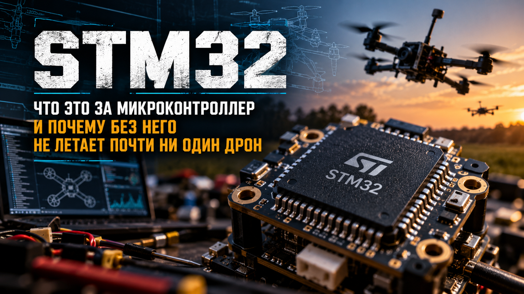STM32: что это за микроконтроллер и почему без него не летает почти ни один дрон