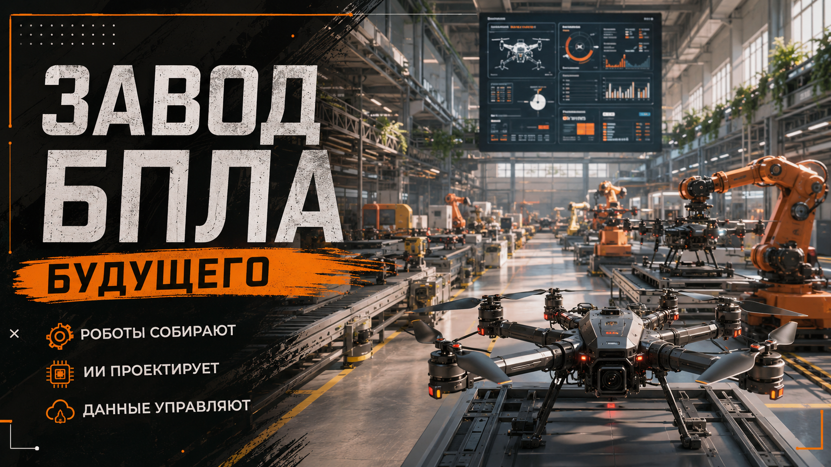 Как выглядит завод БПЛА будущего: каким станет производство беспилотных систем