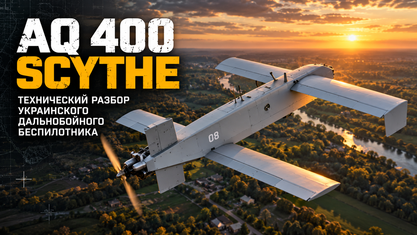 AQ 400 Scythe: технический разбор украинского дальнобойного беспилотника