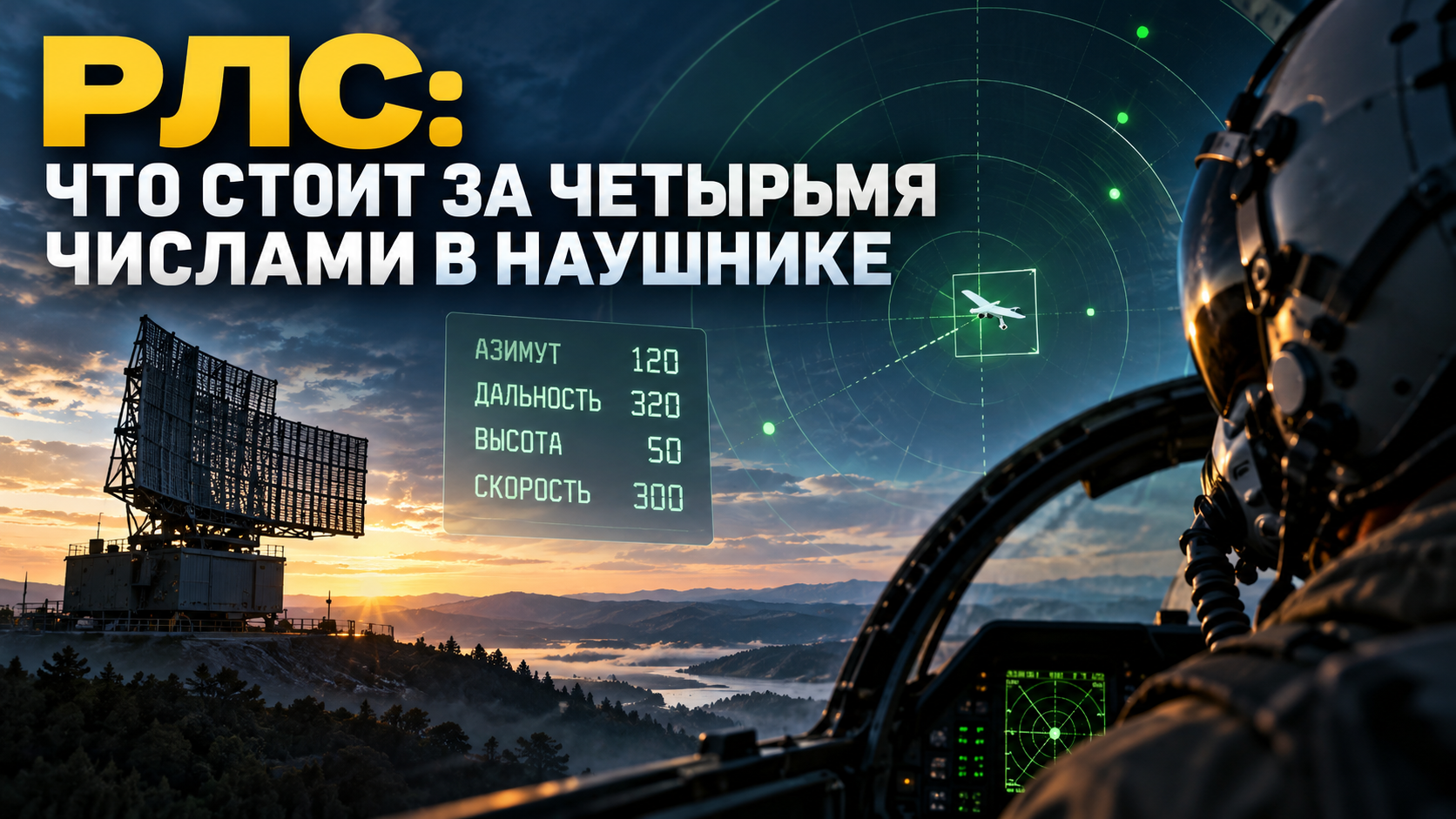 РЛС: что стоит за четырьмя числами в наушнике