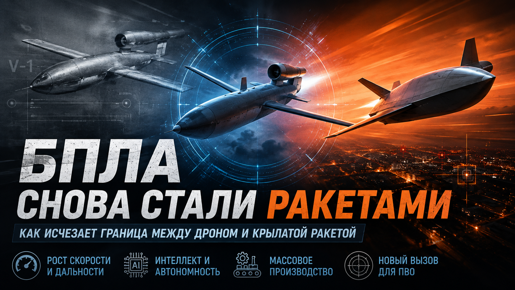 БПЛА снова становятся ракетами Как исчезает граница между беспилотником и крылатой ракетой